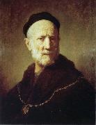 Portrait of Rembrandt-s Father Rembrandt